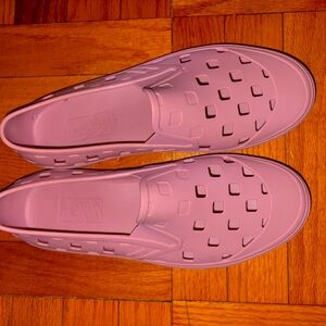 Vans Women's Pink Slip-On Mules
